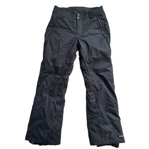 Columbia Omni-Heat Black Mens Large Insulated Omni-Tech Snowpants